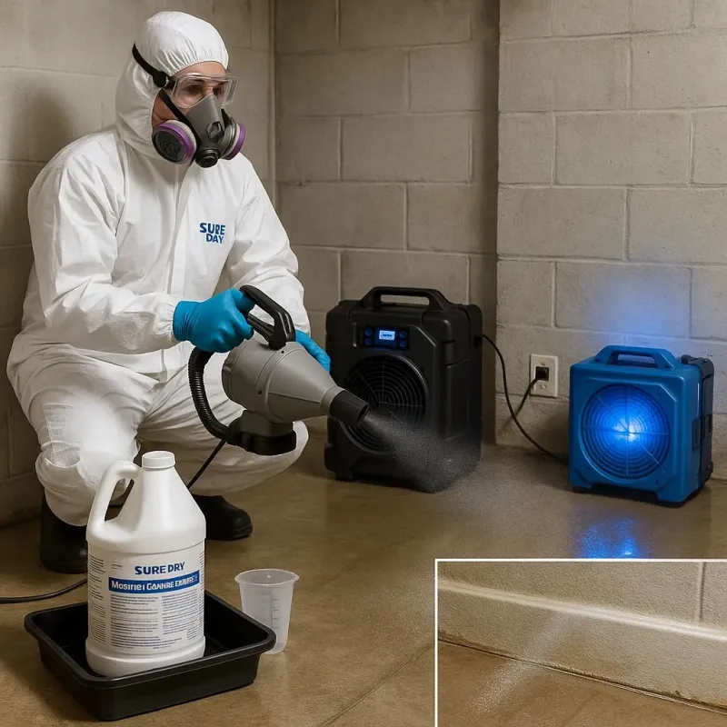 Sanitization and Odor Removal process in Brooklyn, WI
