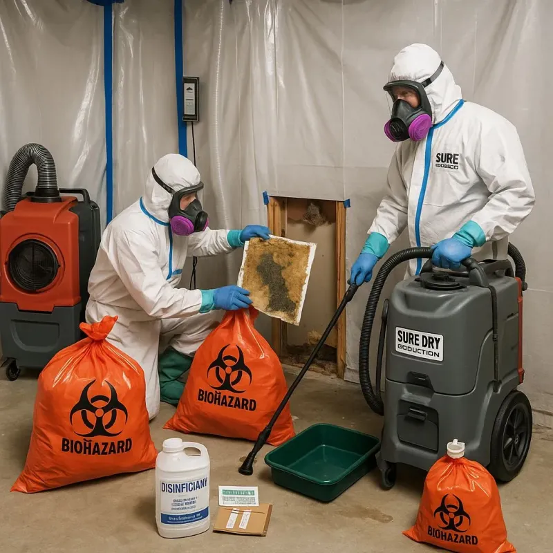 Contaminated Water Handling Protocols process in Brooklyn, WI
