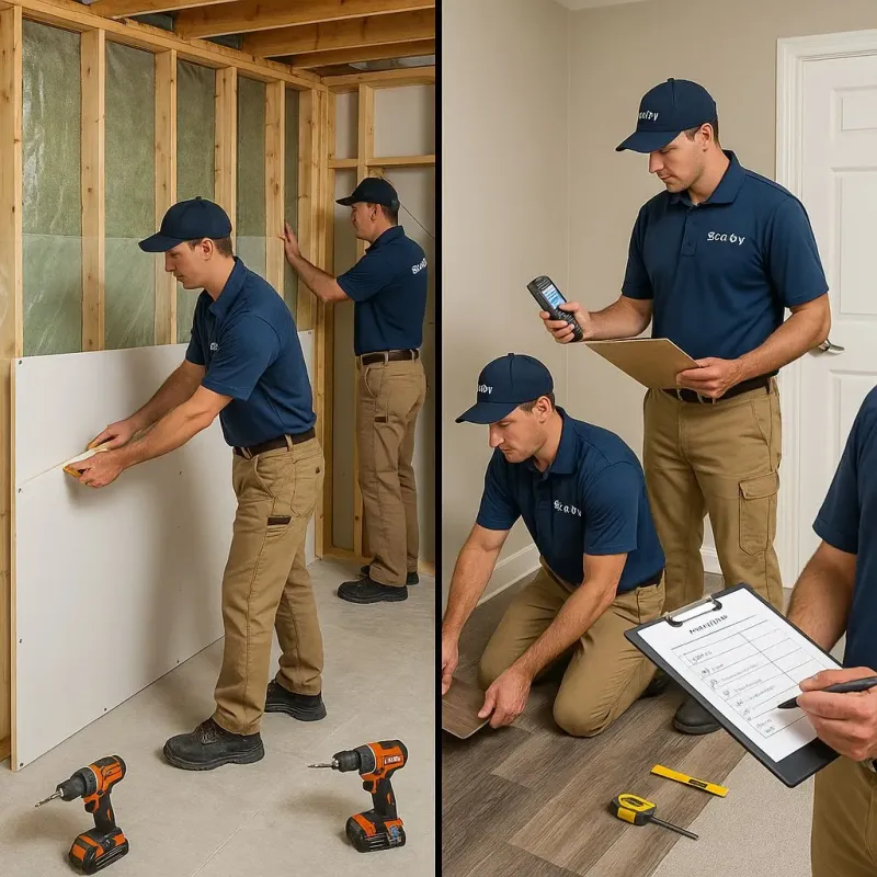 Repairs and Reconstruction process in Brooklyn, WI