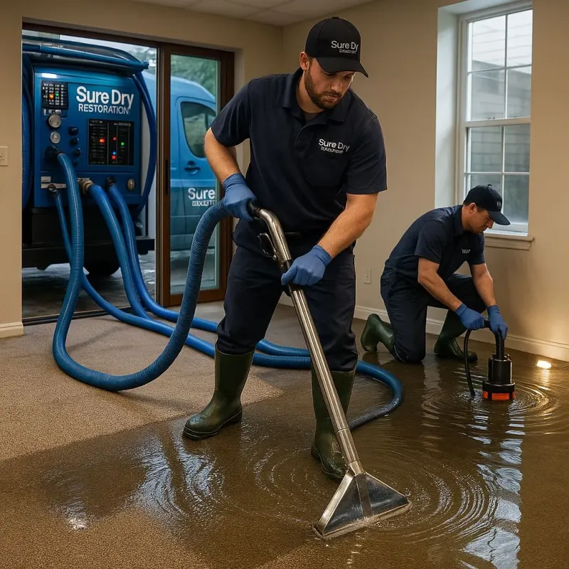 Water Extraction and Removal process in Brooklyn, WI